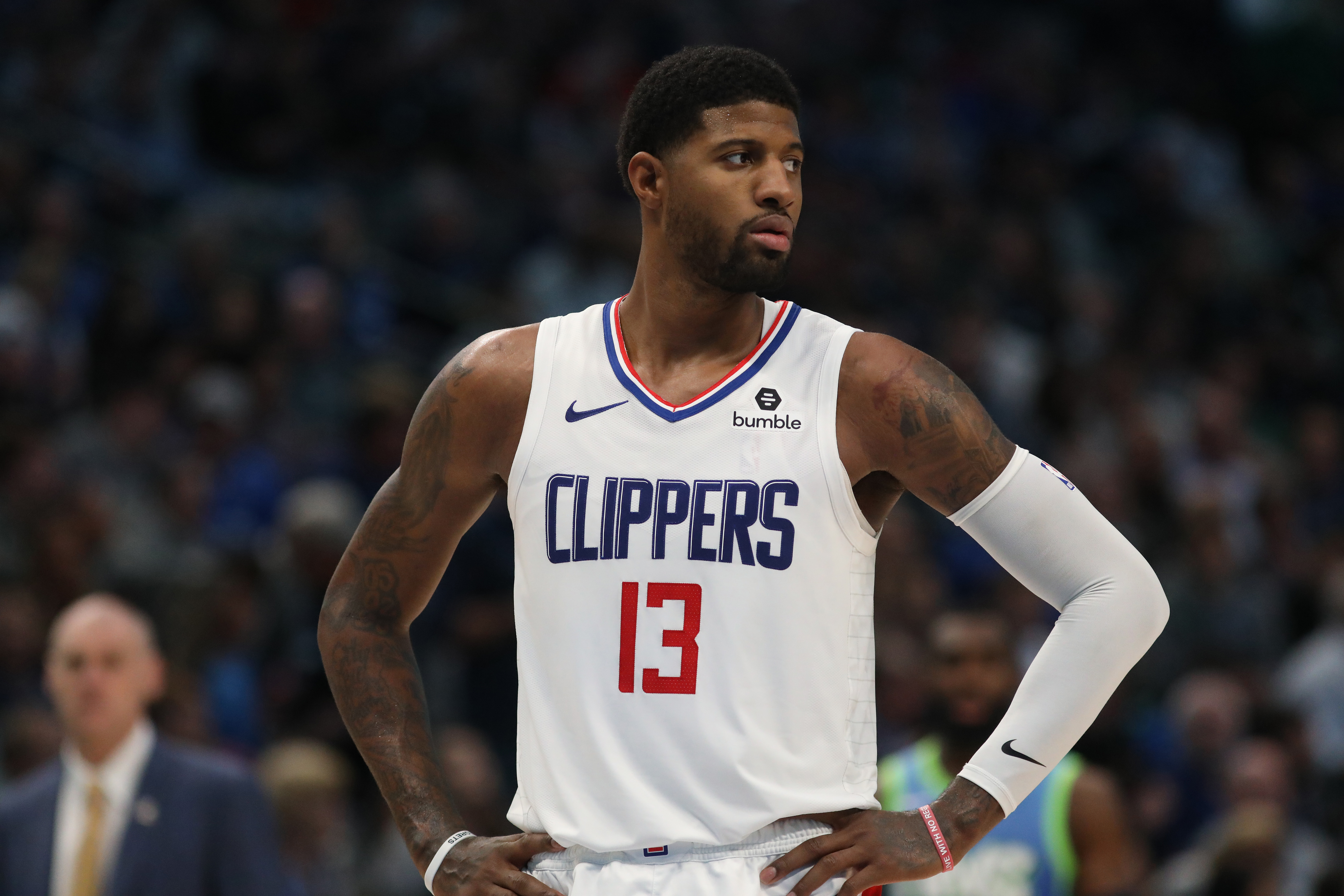 The Internet Mocks Paul George And Gives Him Pandemic P Nickname After Poor Playoff Performance In Game 2 Vs Mavs Brobible