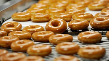 Bored Krispy Kreme Employees Glazed A Doughnut 25 Times And The Result Looks Disgusting Enough To Want To Try