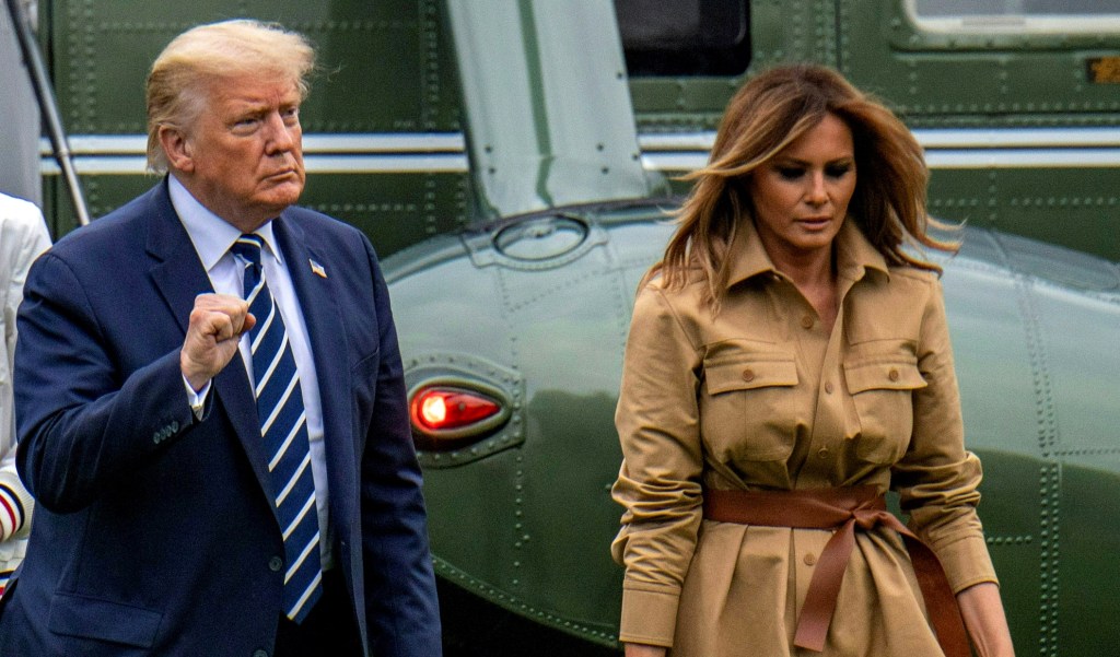 Melania Repeatedly Refusing To Hold President S Hand Gets Turned Into A Meme By Rihanna Others Brobible