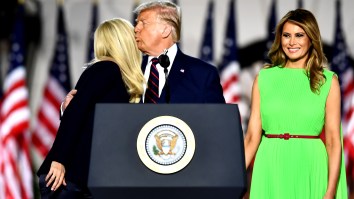 Melania Trump’s Lime Dress Provided The Perfect Green Screen For A Frenzy Of Memes