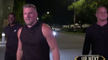 Pat McAfee Invades NXT With 2 Former NFL Players And Cuts A Damn Good Promo Ahead Of His Match At ‘NXT Takeover XXX’