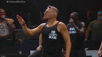 Pat McAfee Reacts To ‘NXT Takeover XXX’ Loss With The Perfect Wrestling GIF