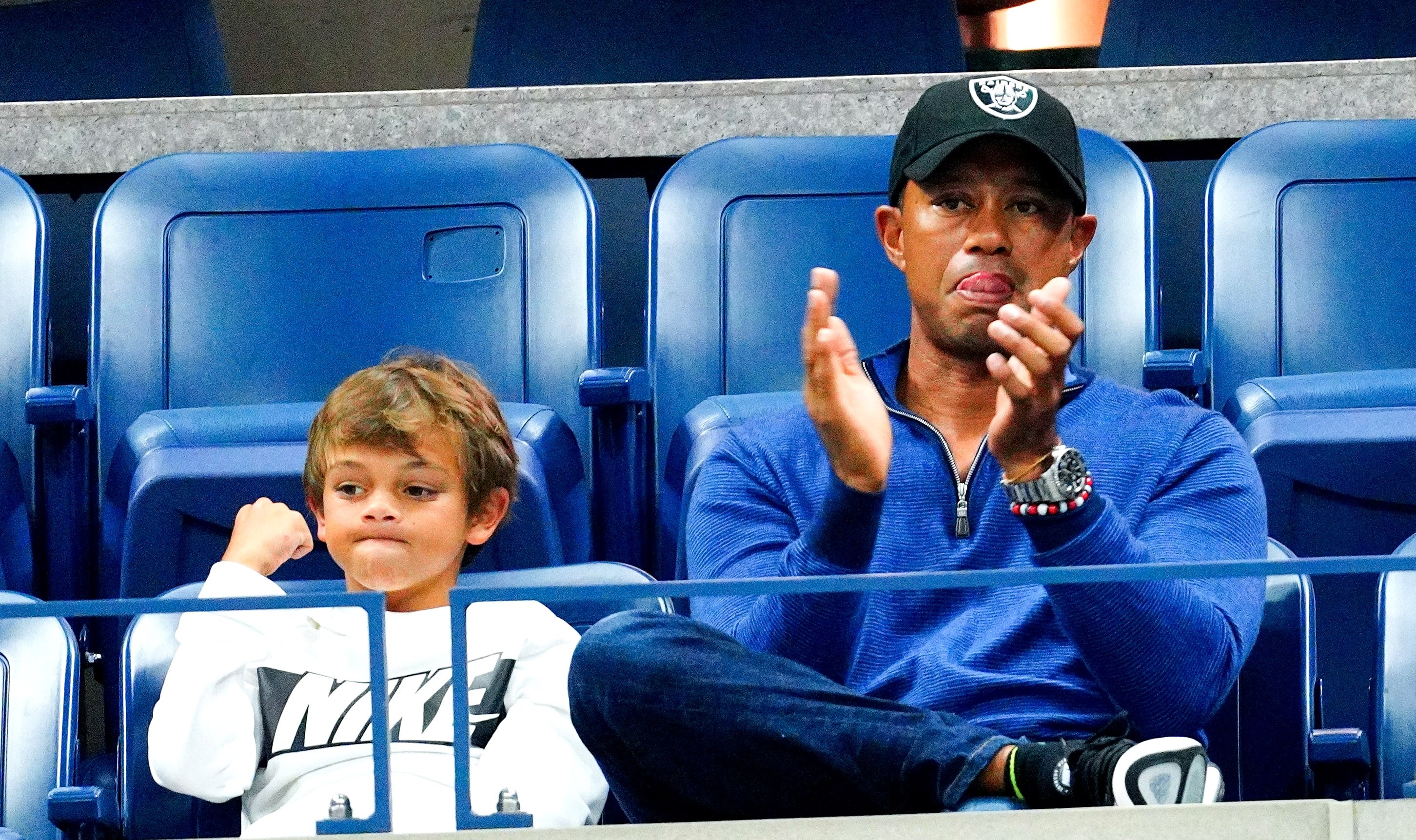 Tiger Woods' Son Already Out Here Schooling Fools On The Golf Course At