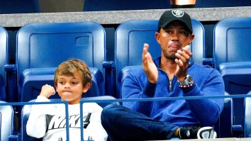 Justin Thomas Says Tiger Woods’ Son Charlie Talks All Sorts Of Trash To Him ‘Just Like His Dad’