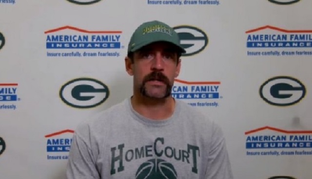 Aaron Rodgers Handlebar Mustache - Aaron Rodgers Dethrones Tom Brady