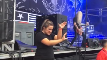 This Supercut Of Sign Language Interpreters Killing It At Heavy Metal Concerts Proves They Work Just As Hard As The Band