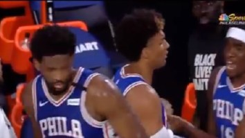 Sixers’ Joel Embiid Threatened To ‘Slap The Sh-t” Out Of Teammate Shake Milton During Timeout