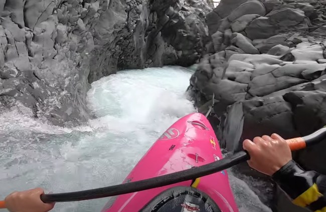 El Rio Claro kayaking Chile