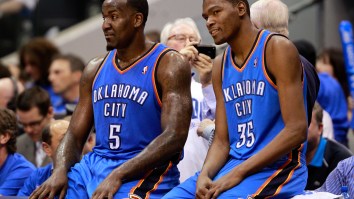 Kevin Durant Completely Clowns Kendrick Perkins Over His Terrible Scoring Average During KD’s MVP Season
