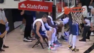 Video Shows Luka Doncic Doing Bottle Flips On The Bench In Overtime Of Crucial Game 4 VS. Clippers Minutes Before Hitting Game-Winner