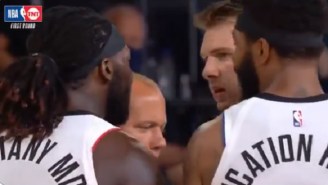 Montrezl Harrell Appears To Yell ‘P-ssy Ass White Boy’ At Luka Doncic During Game 3 Of Clippers-Mavericks Playoff Series