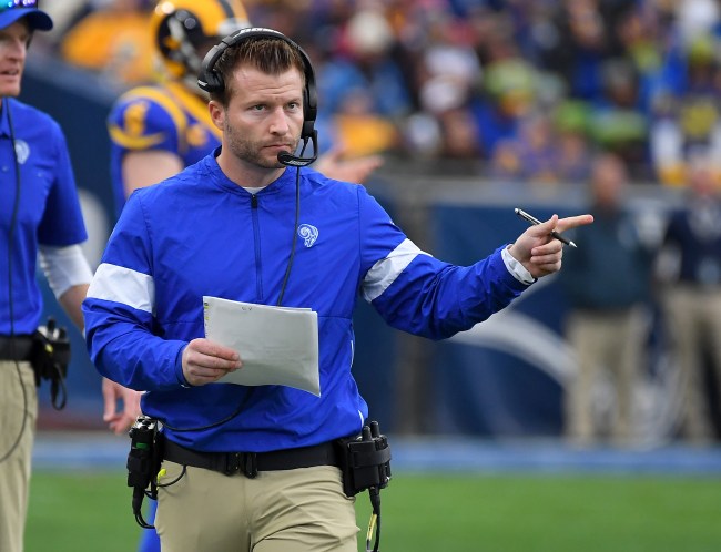 Rams head coach Sean McVay was reportedly trying to be lured away from job by ESPN to join Monday Night Football crew