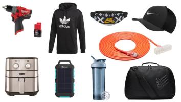Daily Deals: Drills, Extension Cords, Air Fryers, Shaker Bottles, The North Face Sale And More!