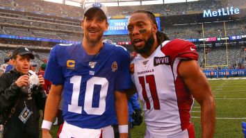 Eli Manning Shares Story Of How Larry Fitzgerald Was Able To Get Him To Throw A Football For The First Time In 7 Months Post Retirement