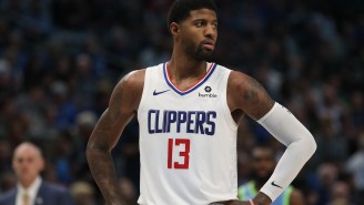 Angry Clippers Fan Burns His Paul George Jersey After Team Suffers Embarrassing Game 7 Playoff Loss To Nuggets