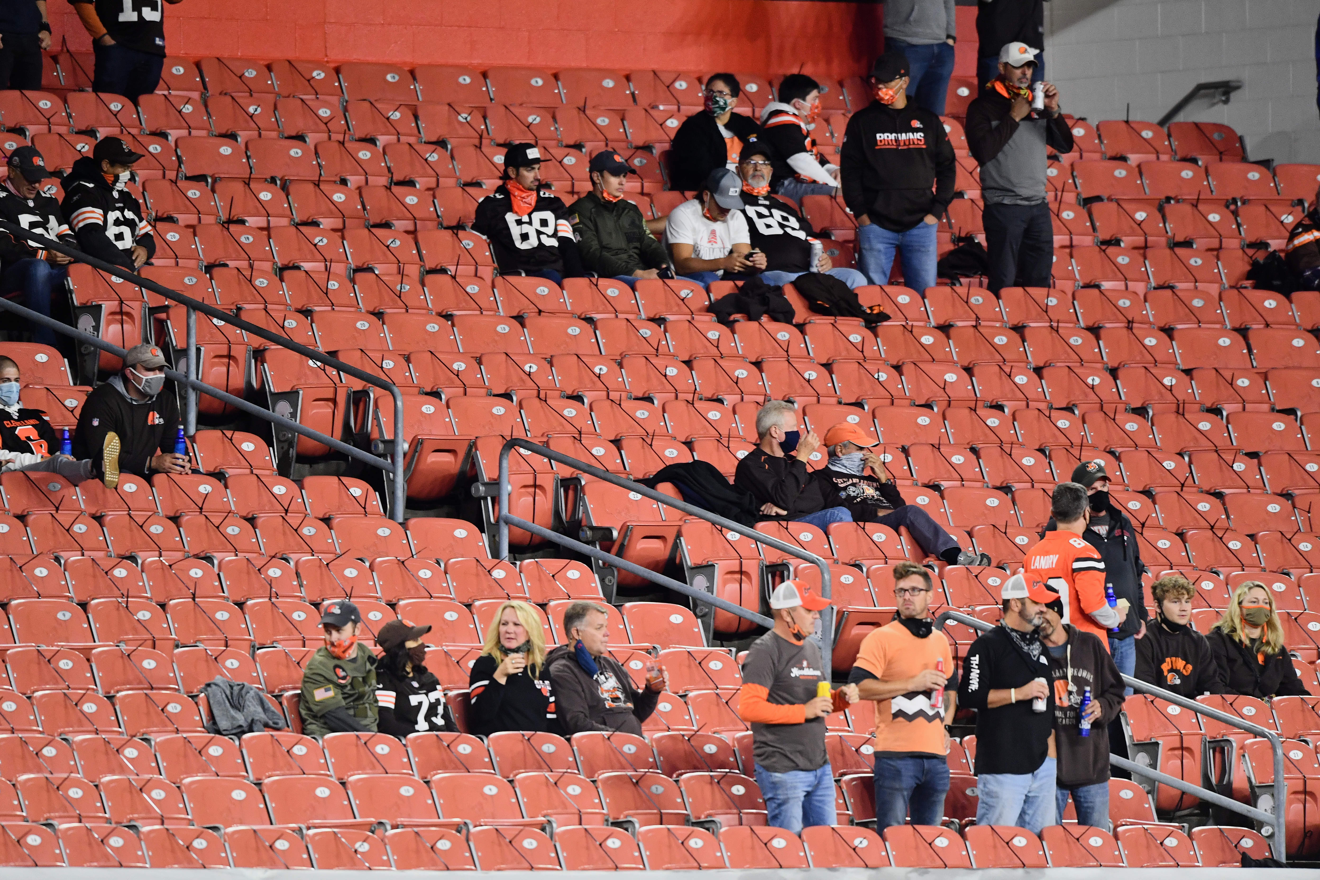 Cleveland Browns Fans Erupt in Wild Muni Lot Pregame Brawl