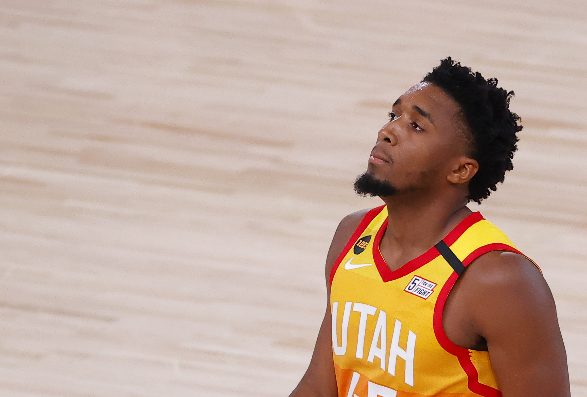 An Emotional Donovan Mitchell Was In Tears After Losing Heartbreaking Game  7 Vs Denver Nuggets – BroBible
