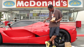Travis Scott Is Selling Ridiculously Overpriced McDonald’s Merch Including A $90 McNugget Pillow