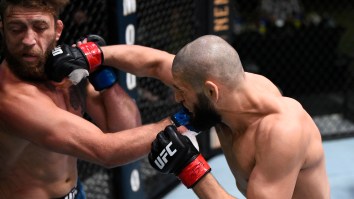 Khamzat Chimaev Just Needed 17 Seconds And One Punch To Knock Out Gerald Meerschaert At UFC Vegas 11