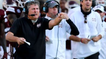 After Upsetting LSU, Mike Leach Rides Actual Wagon Telling Fans To Hop On The Mississippi State Bandwagon In Epic Promo Video