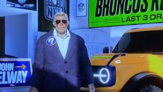 The Reactions To ESPN’s Bizarre John Elway Graphic On ‘MNF’ Are Laugh Out Loud Funny