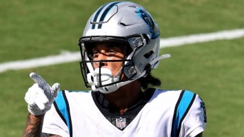 Robby Anderson Can’t Wrap His Mind Around Panthers’ Mascot ‘Sir Purr’, Who He Thinks Is A Bear