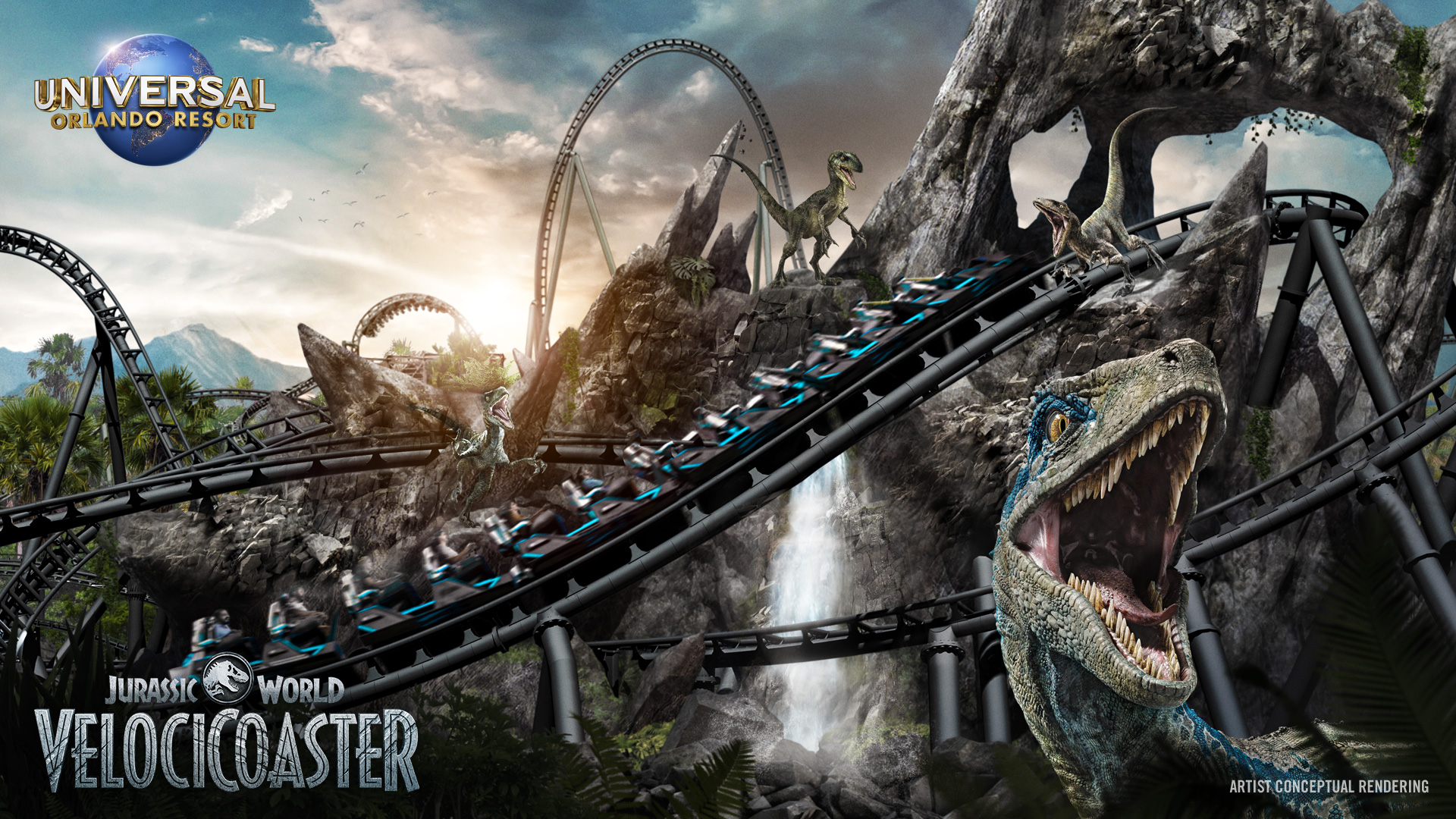 Universal Studios Announces Epic New Roller Coaster Jurassic