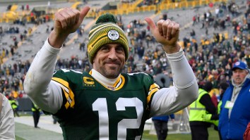 Packers Fan Finishes Chemo, Instantly Shotguns A Beer In The Hospital In An Aaron Rodgers Jersey