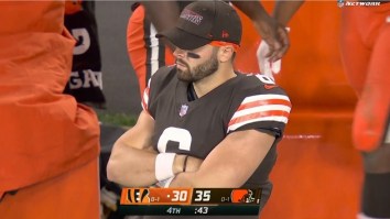 Gamblers Who Bet On The Browns Were Sick After Bengals Cover The Spread With Meaningless Touchdown In Final Minute Of The Game