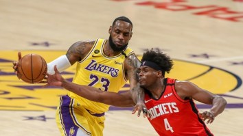 Houston Rockets Fans Come Up With Conspiracy Theory Blaming LeBron James For Danuel House Jr. Getting Caught Violating Bubble Protocols
