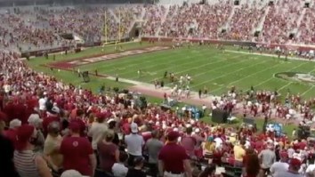 People Are Not Happy Florida State Fans Are Packed Together In Stadium Without Practicing Social Distancing