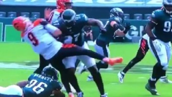 Bengals QB Joe Burrow Got Absolutely Destroyed After Eagles’ Malik Jackson Laid Him Out With Big Hit