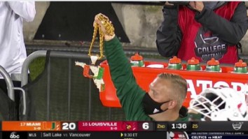 Miami Hurricanes Unveil New Turnover Chain And It’s Glorious