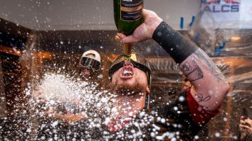 MLB Teams Will Reportedly Be Banned From Breaking Out The Champagne To Celebrate Postseason Wins Over Safety Concerns