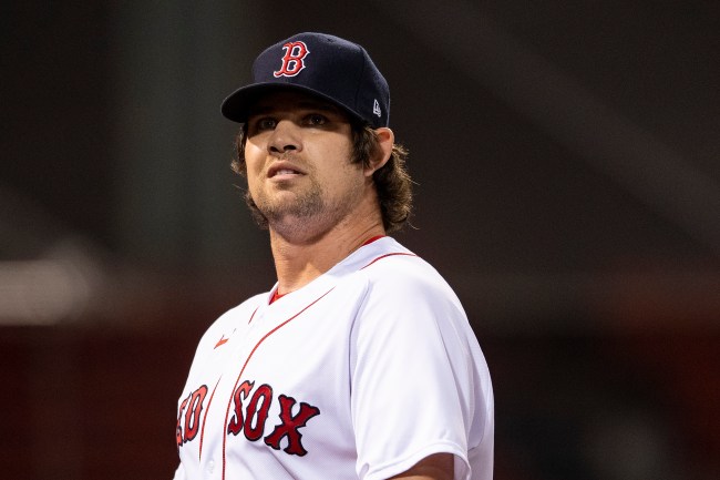 Boston Red Sox pitcher Robert Stock's wife joked about divorcing him after he continuously walked the leadoff batter