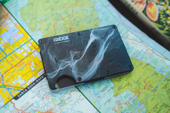 Ridge Wallet Releases A Limited Edition Topographic Wallet With Proceeds Benefiting The National ...