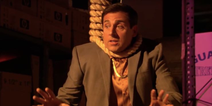 Revisiting The Deleted Halloween Scene In 'The Office' That Would've Gotten  Steve Carell Canceled Today - BroBible