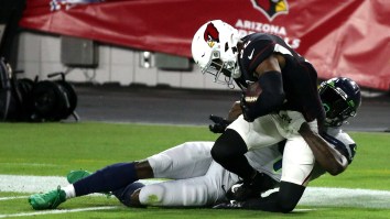 Listen To Audio Of Budda Baker’s Shocked Reaction To Being Run Down By D.K. Metcalf