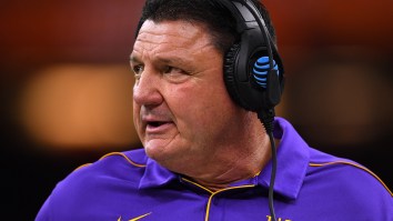 LSU Coach Ed Orgeron Gets Mocked After Getting Embarrassed By Auburn On The Same Week He Showed Off His New Girlfriend