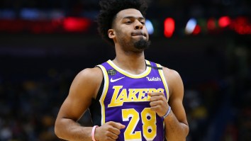 The LA Lakers Team Bus Left Quinn Cook Stranded At The Arena After Championship Win