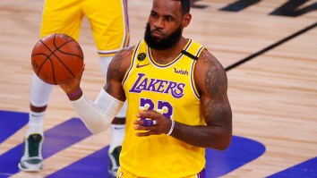 LeBron James Was Not Happy With How His Lakers Teammates Acted On The Bench At The End Of Game 1 Of The NBA Finals