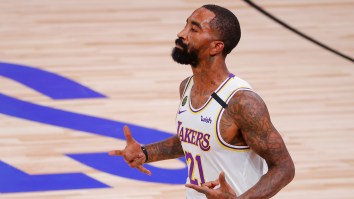 J.R. Smith Is Twitter Feuding With Olivia Harlan-Dekker After J.R. Insulted Her Husband