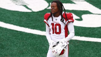 Cardinals’ DeAndre Hopkins Reveals Reason Why He Flipped Off Trump Supporters At Parade
