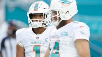 Dolphins QB Ryan Fitzpatrick Is Really Sad About Getting Benched For Tua Tagovailoa ‘My Heart Just Hurt All Day, It Was Heartbreaking For Me’