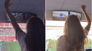 Looks Like Gisele Bundchen Had A Grand Old Time Watching Tom Brady And The Bucs Crush The Packers