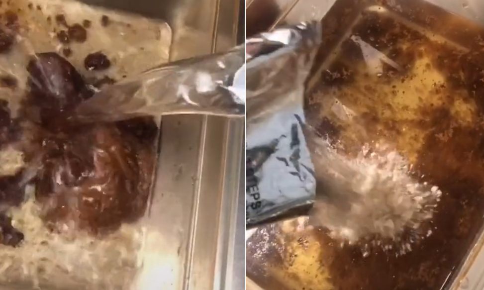 KFC Worker Shows How Chicken Gravy Is Made On TikTok And We Were All