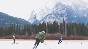 NHL Reportedly Considering Opening Next Season Outdoors On Lake Louise