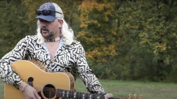 Jason Aldean Channeled His Inner Joe Exotic For ‘I Saw A Tiger’ Cover