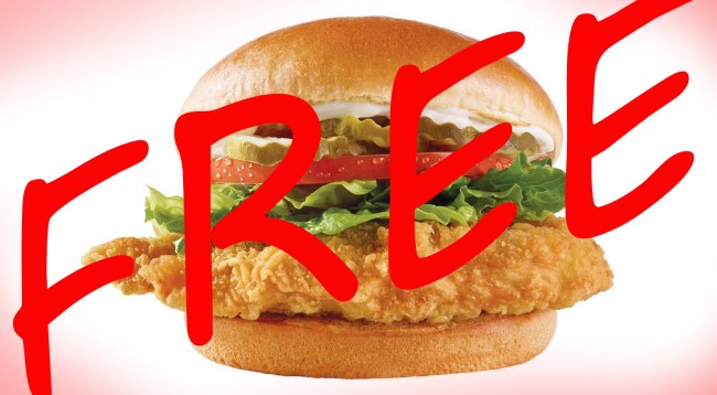 Wendys Is Giving Away Free Chicken Sandwiches Through November 8