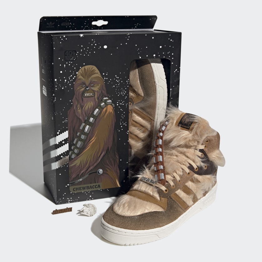 Adidas x Chewbacca Sneakers - Brown Fur Kicks To Celebrate